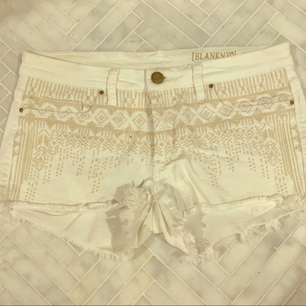 Blank NYC white Shorts 29